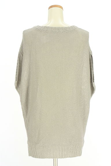 Pinky＆Dianne（ピンキー＆ダイアン）の古着「ラメ混ローゲージドルマンニットプルオーバー（ニット）」大画像２へ