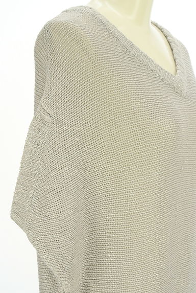 Pinky＆Dianne（ピンキー＆ダイアン）の古着「ラメ混ローゲージドルマンニットプルオーバー（ニット）」大画像４へ