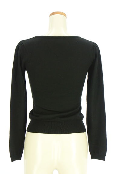 KarL Park Lane（カールパークレーン）の古着「シフォンフリル付きニットトップス（ニット）」大画像２へ