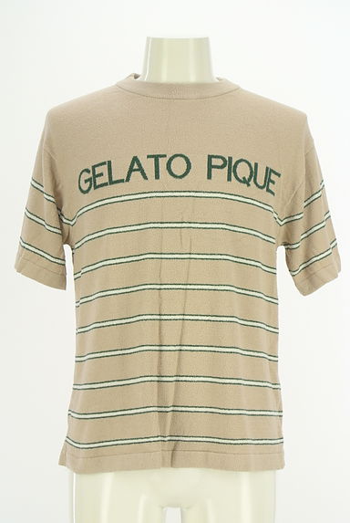gelato pique（ジェラートピケ）の古着「GELATO PIQUE HOMME ロゴパイルトップス（カットソー・プルオーバー）」大画像１へ