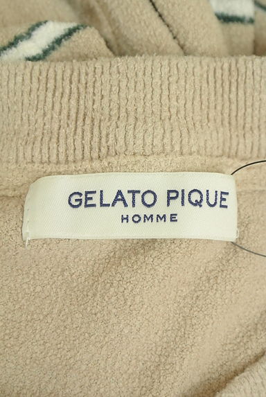 gelato pique（ジェラートピケ）の古着「GELATO PIQUE HOMME ロゴパイルトップス（カットソー・プルオーバー）」大画像６へ