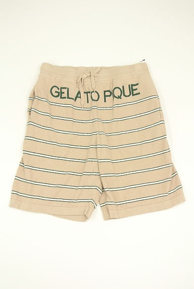 gelato pique（ジェラートピケ）の古着「ボーダー柄ショートパンツ（ショートパンツ・ハーフパンツ）」大画像１へ