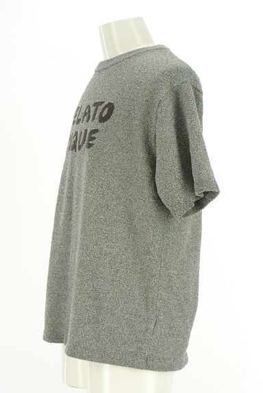 gelato pique（ジェラートピケ）の古着「GELATO PIQUE HOMME ロゴパイルトップス（カットソー・プルオーバー）」大画像３へ