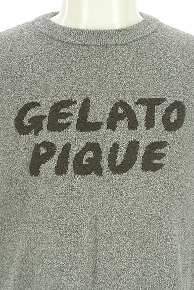 gelato pique（ジェラートピケ）の古着「GELATO PIQUE HOMME ロゴパイルトップス（カットソー・プルオーバー）」大画像４へ