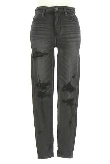 AMERICAN EAGLE（アメリカンイーグル）の古着「ダメージ加工スキニーデニム（デニムパンツ）」大画像１へ