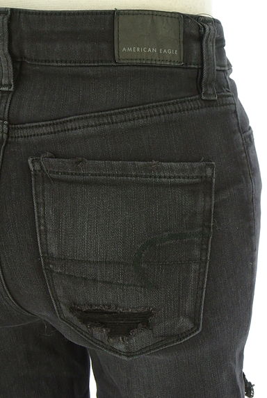 AMERICAN EAGLE（アメリカンイーグル）の古着「ダメージ加工スキニーデニム（デニムパンツ）」大画像４へ