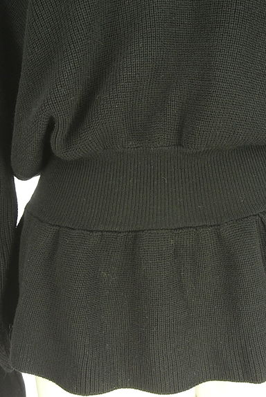 rienda（リエンダ）の古着「キーネックペプラムニット（ニット）」大画像５へ