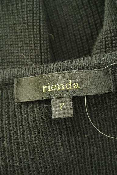rienda（リエンダ）の古着「キーネックペプラムニット（ニット）」大画像６へ