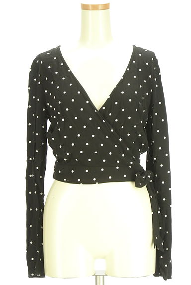 Hollister Co.（ホリスター）の古着「カシュクールドットブラウス（カットソー・プルオーバー）」大画像１へ