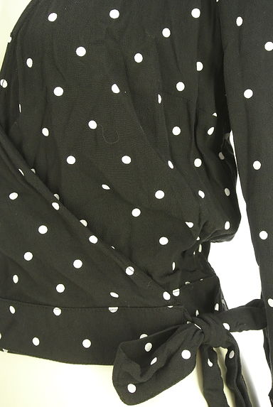 Hollister Co.（ホリスター）の古着「カシュクールドットブラウス（カットソー・プルオーバー）」大画像４へ