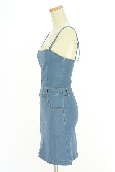 ACLENT（アクレント）の古着「デニムキャミワンピース（キャミワンピース）」大画像３へ