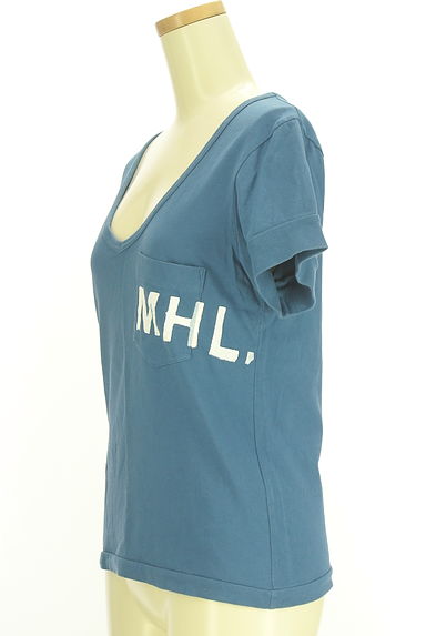 MHL.（エムエイチエル）の古着「ロゴプリントTシャツ（Ｔシャツ）」大画像３へ