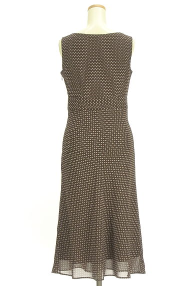 UNTITLED（アンタイトル）の古着「ミモレ丈総柄シフォンワンピース（ワンピース・チュニック）」大画像２へ