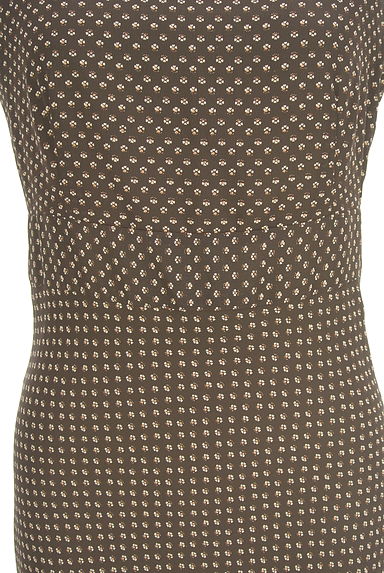 UNTITLED（アンタイトル）の古着「ミモレ丈総柄シフォンワンピース（ワンピース・チュニック）」大画像４へ