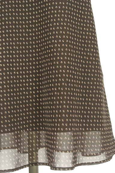 UNTITLED（アンタイトル）の古着「ミモレ丈総柄シフォンワンピース（ワンピース・チュニック）」大画像５へ