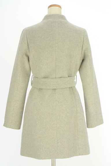 rienda（リエンダ）の古着「リボンベルト付きハイネックコート（コート）」大画像２へ