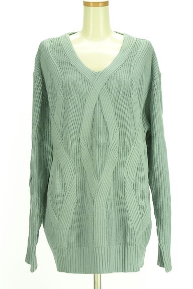 Darich（ダーリッチ）の古着「オーバーサイズニットミニワンピース（ワンピース・チュニック）」大画像１へ