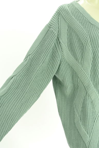 Darich（ダーリッチ）の古着「オーバーサイズニットミニワンピース（ワンピース・チュニック）」大画像４へ