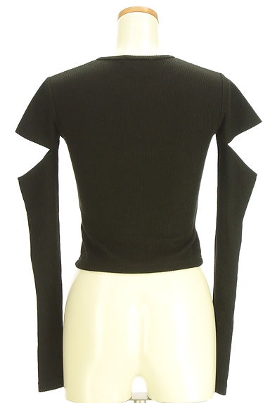 EMODA（エモダ）の古着「カッティングスリーブリブニット（ニット）」大画像２へ