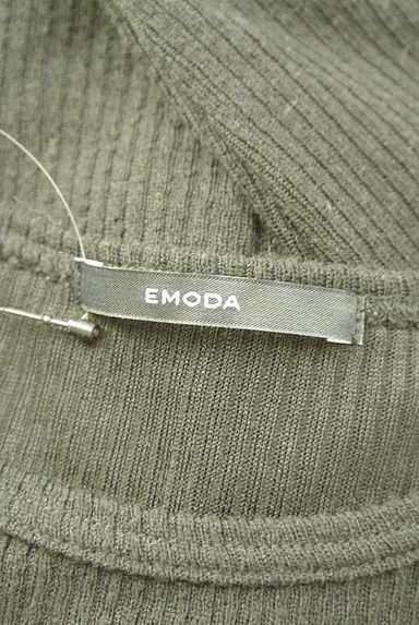 EMODA（エモダ）の古着「カッティングスリーブリブニット（ニット）」大画像６へ