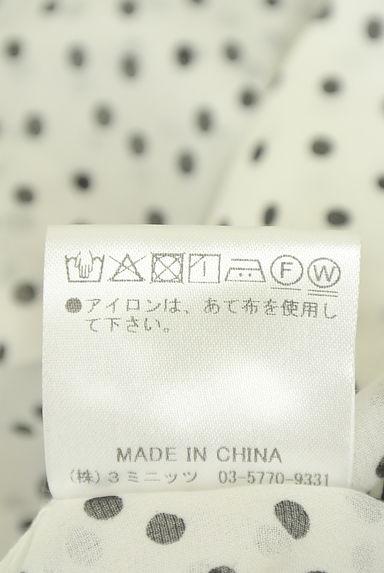 eimy istoire（エイミーイストワール）の古着「ドット柄シフォンブラウス（ブラウス）」大画像５へ
