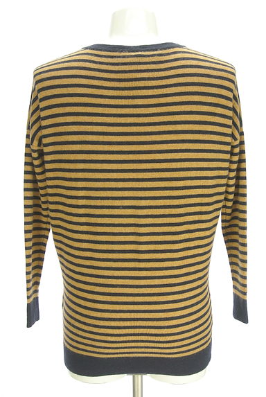 DEMYLEE（デミリー）の古着「ボーダー柄ニットトップス（ニット）」大画像２へ