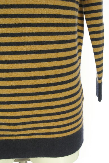 DEMYLEE（デミリー）の古着「ボーダー柄ニットトップス（ニット）」大画像５へ