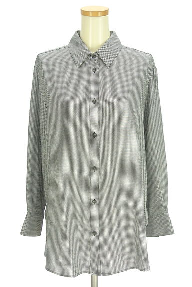 la.f...（ラエフ）の古着「千鳥格子柄ブラウス（ブラウス）」大画像１へ