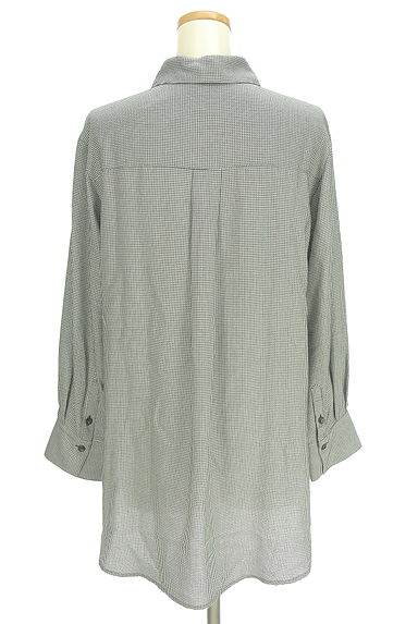 la.f...（ラエフ）の古着「千鳥格子柄ブラウス（ブラウス）」大画像２へ