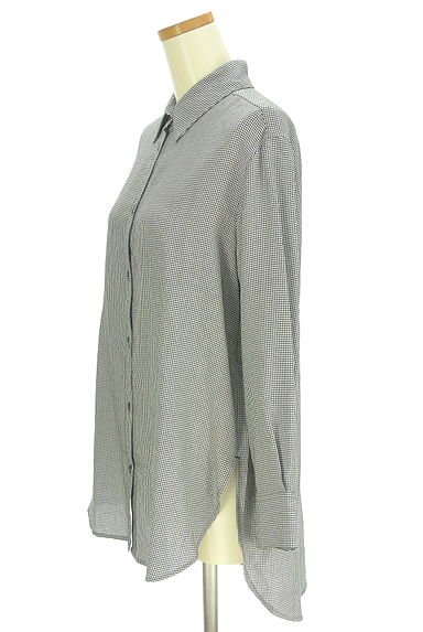 la.f...（ラエフ）の古着「千鳥格子柄ブラウス（ブラウス）」大画像３へ