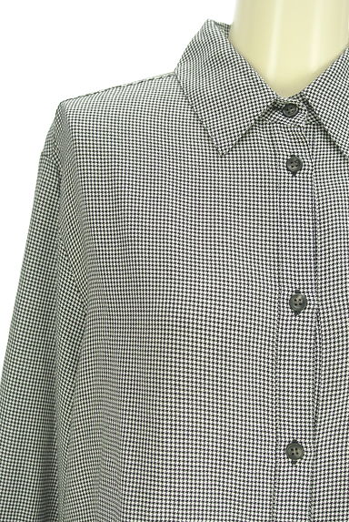 la.f...（ラエフ）の古着「千鳥格子柄ブラウス（ブラウス）」大画像４へ