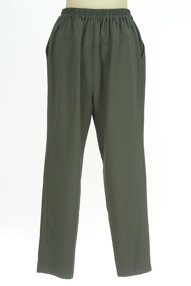 LAUTREAMONT（ロートレアモン）の古着「斜めタックストレッチテーパードパンツ（パンツ）」大画像２へ