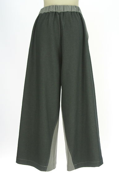 OSMOSIS（オズモーシス）の古着「loaf バイカラーワイドパンツ（パンツ）」大画像２へ