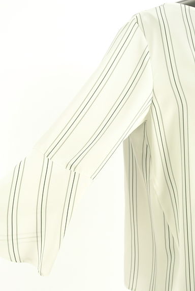 23区（ニジュウサンク）の古着「ストライプサテンブラウス（カットソー・プルオーバー）」大画像５へ