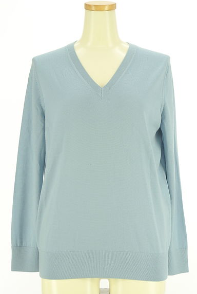 theory luxe（セオリーリュクス）の古着「Vネックニットトップス（ニット）」大画像１へ