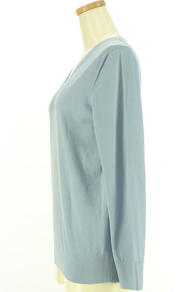 theory luxe（セオリーリュクス）の古着「Vネックニットトップス（ニット）」大画像３へ