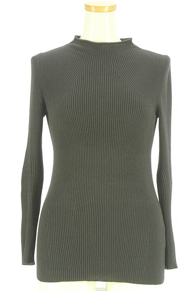 SWINSWING（スウィンスウィング）の古着「モックネックリブニット（ニット）」大画像１へ