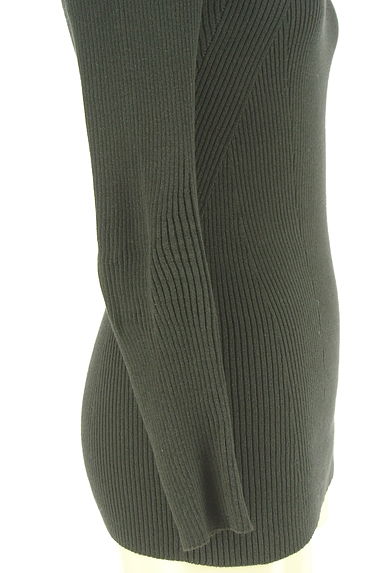 SWINSWING（スウィンスウィング）の古着「モックネックリブニット（ニット）」大画像５へ