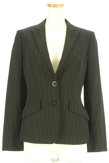 MAX MARA（マックスマーラ）の古着「ストレッチストライプジャケット（ジャケット）」大画像１へ