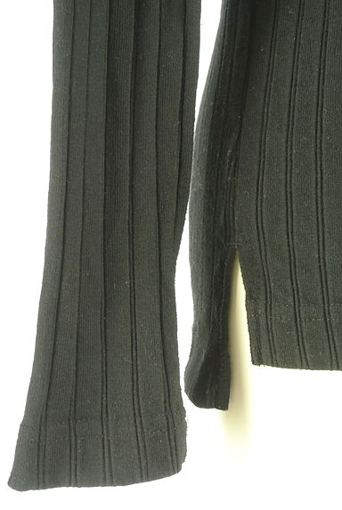 AZUL BY MOUSSY（アズールバイマウジー）の古着「リブカットソー（カットソー・プルオーバー）」大画像５へ