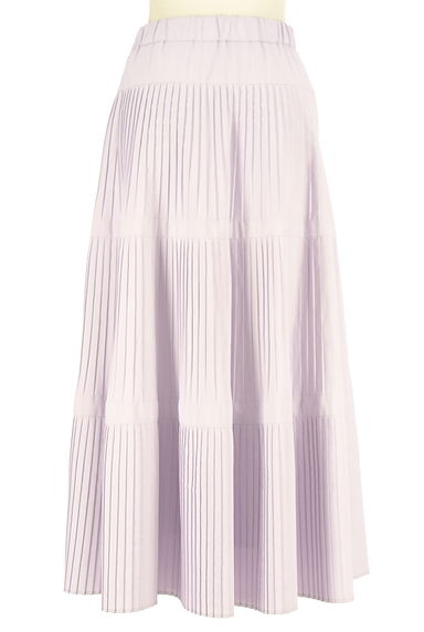 LOUNIE（ルーニィ）の古着「プリーツロングフレアスカート（ロングスカート・マキシスカート）」大画像２へ