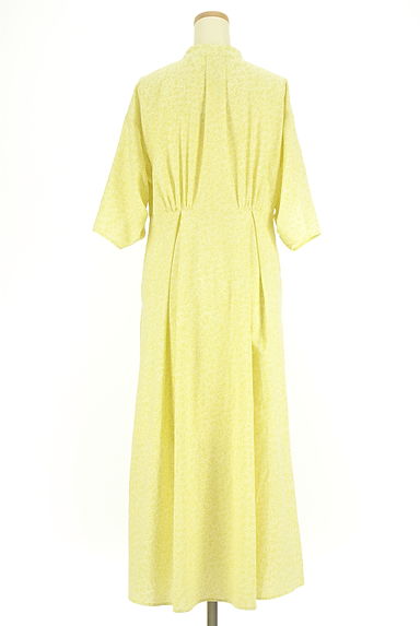 LOUNIE（ルーニィ）の古着「7分袖花柄ロングワンピース（ワンピース・チュニック）」大画像２へ