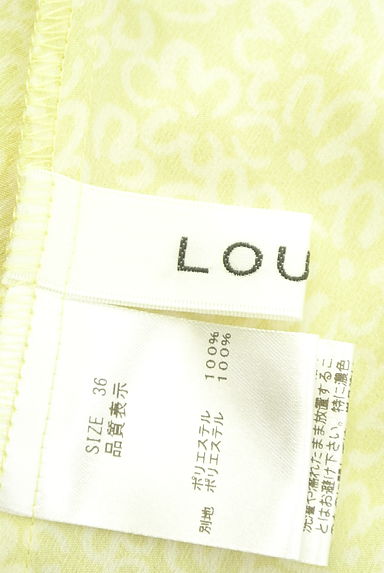 LOUNIE（ルーニィ）の古着「7分袖花柄ロングワンピース（ワンピース・チュニック）」大画像６へ