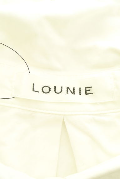 LOUNIE（ルーニィ）の古着「Aラインチュニックシャツ（ブラウス）」大画像６へ