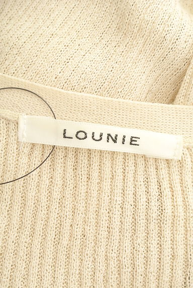 LOUNIE（ルーニィ）の古着「ロングリブニットカーディガン（カーディガン・ボレロ）」大画像６へ