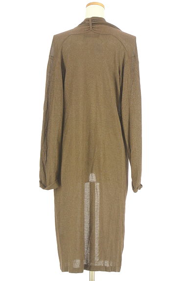 LOUNIE（ルーニィ）の古着「ラメニットロングカーディガン（カーディガン・ボレロ）」大画像２へ