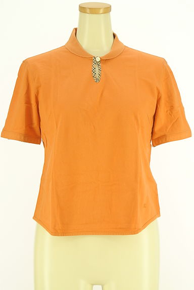 DAKS（ダックス）の古着「パイピングチェック半そでポロシャツ（ポロシャツ）」大画像１へ