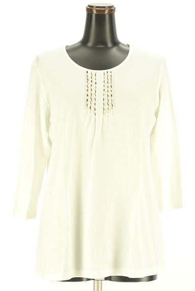 DAKS（ダックス）の古着「チェック柄ピンタックカットソー（カットソー・プルオーバー）」大画像１へ