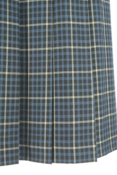 DAKS（ダックス）の古着「チェック柄タックプリーツスカート（ロングスカート・マキシスカート）」大画像５へ