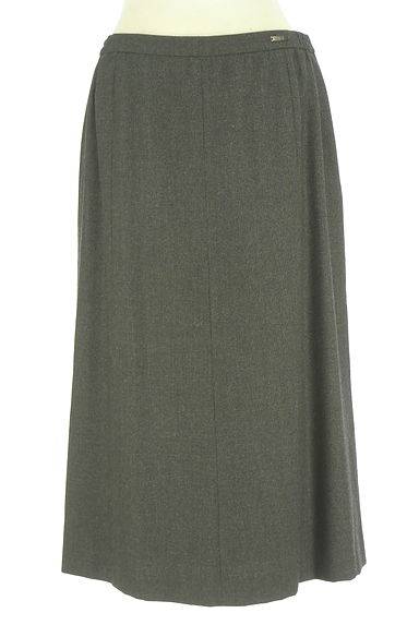 DAKS（ダックス）の古着「ミモレ丈ウールスカート（ロングスカート・マキシスカート）」大画像１へ